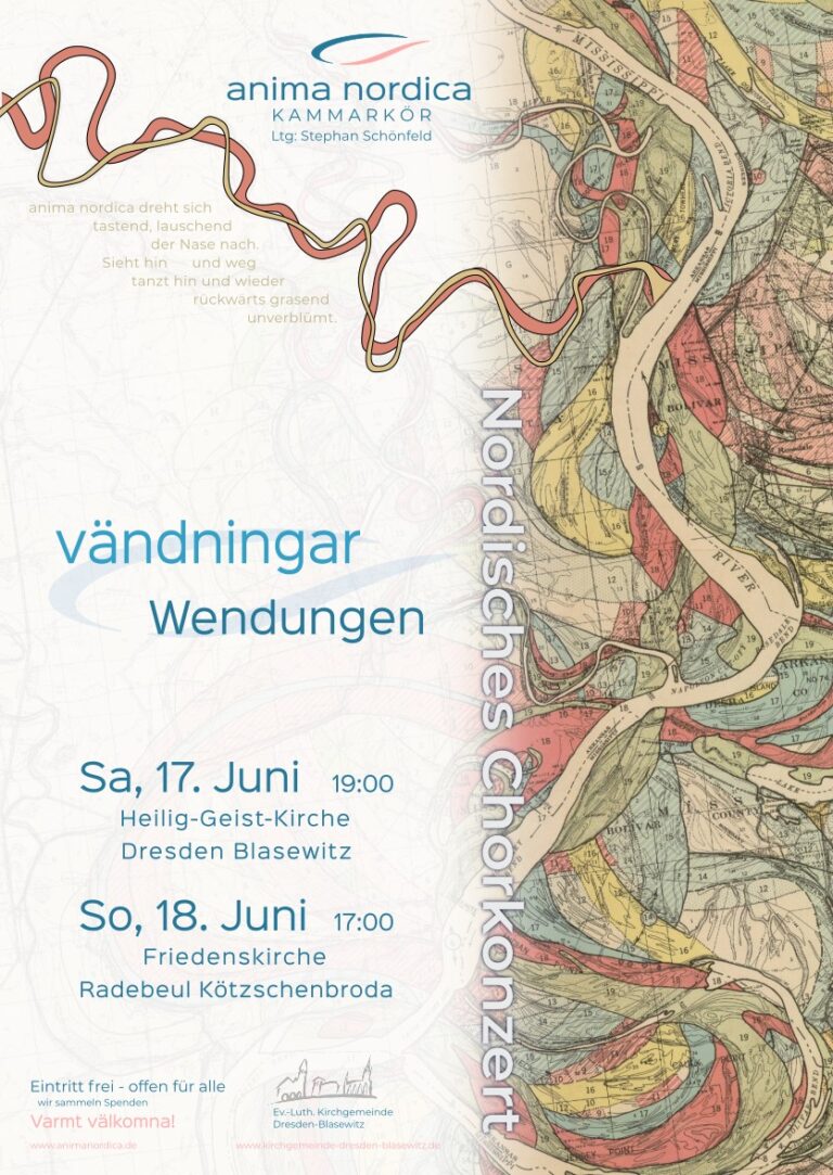 Konzertplakat Vändningar