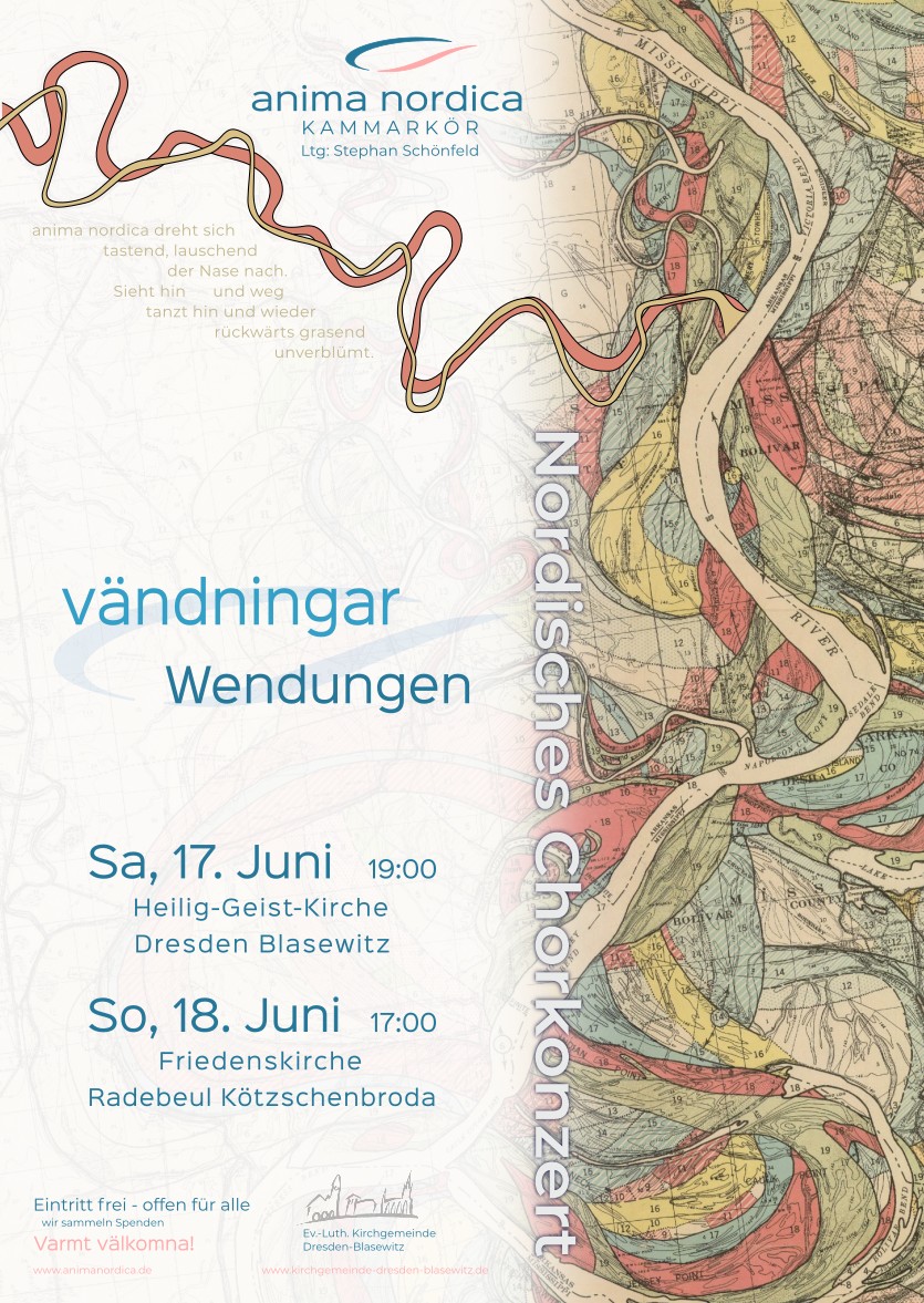 Vändningar – Wendungen - Konzertplakat