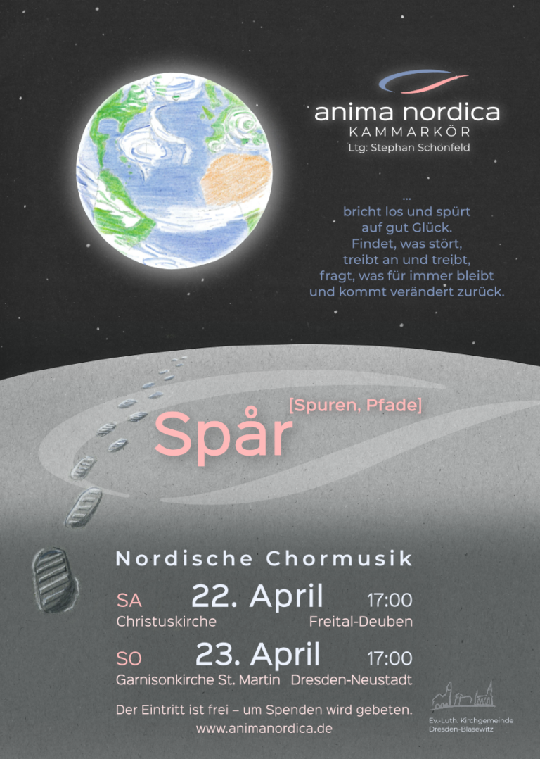 Konzertplakat Spår